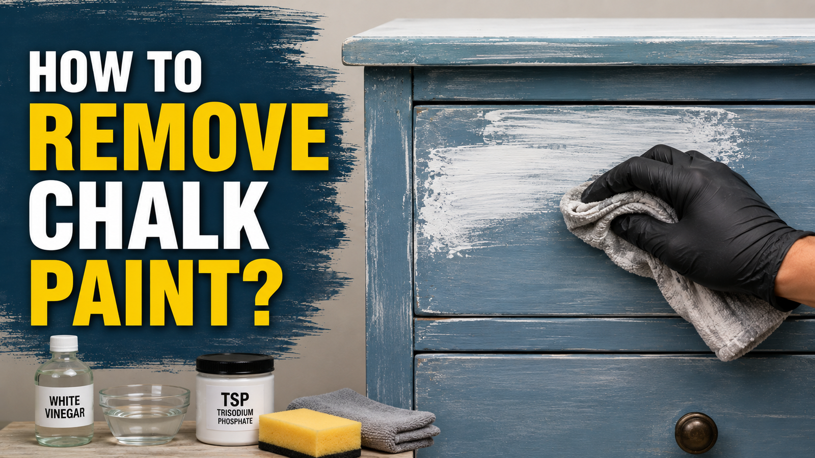 How to Remove Chalk Paint