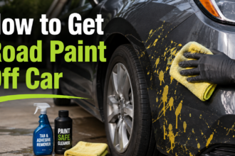 How to Get Road Paint Off Car