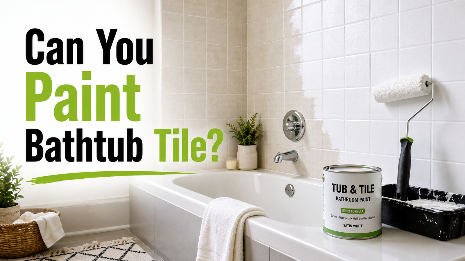 Can You Paint Bathtub Tile