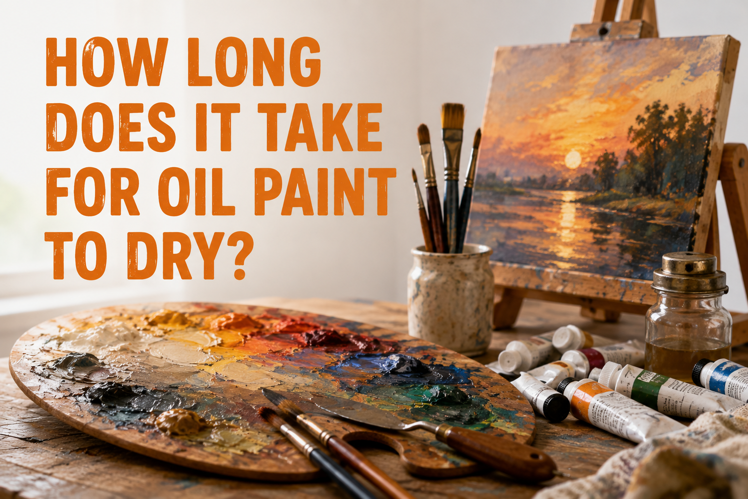 How Long Does Oil Paint Take to Dry?