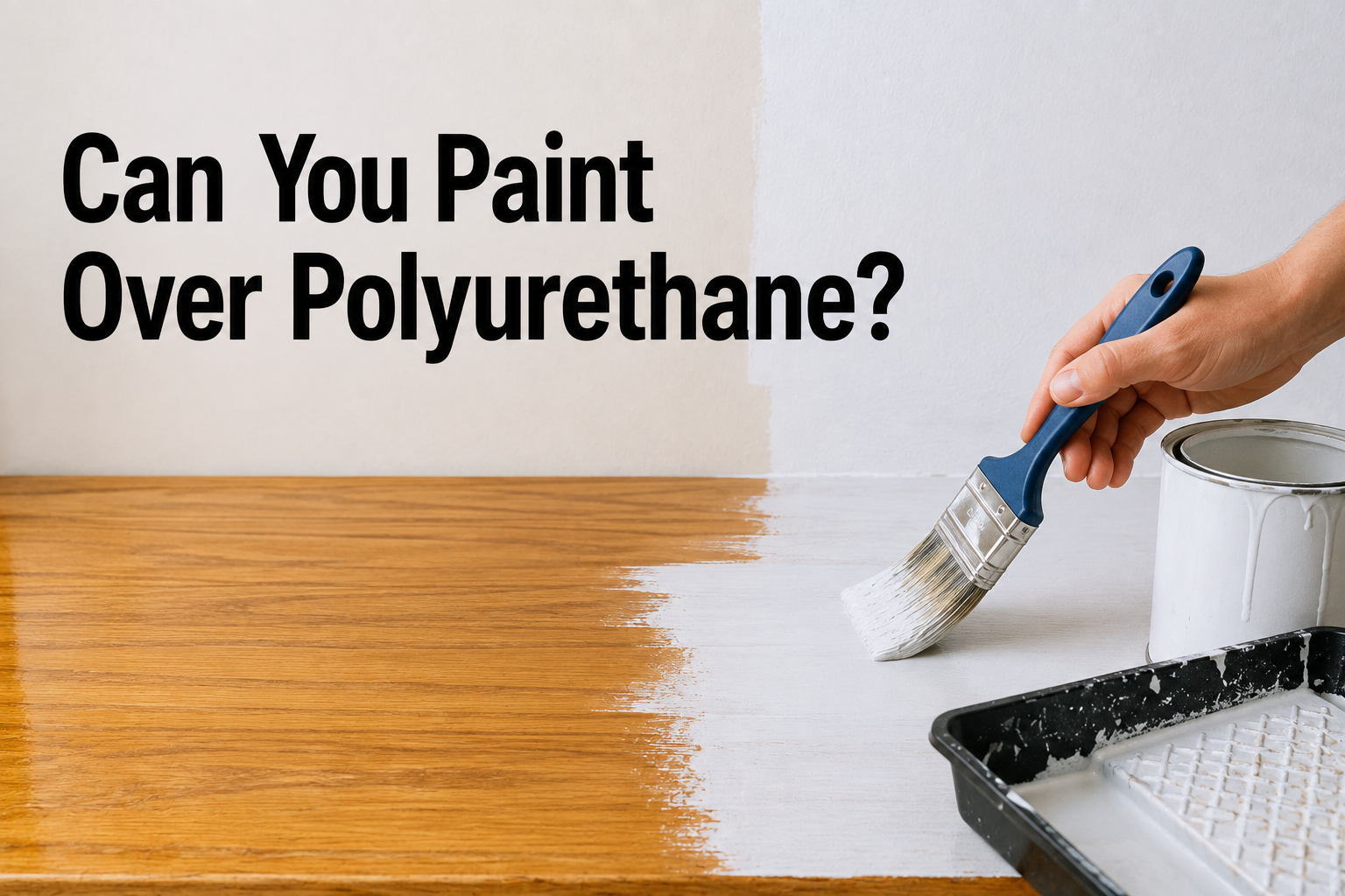 Can You Paint Over Polyurethane?
