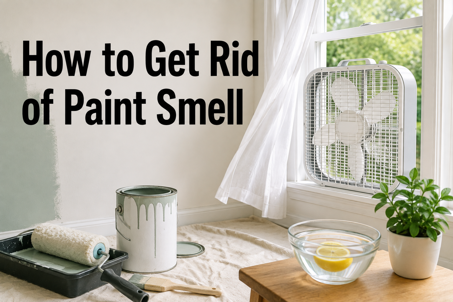 How to Get Rid of Paint Smell Fast