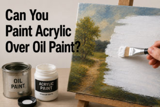 Can You Paint Acrylic Over Oil Paint?