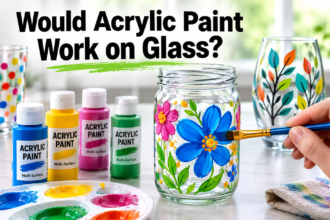 Would Acrylic Paint Work on Glass?