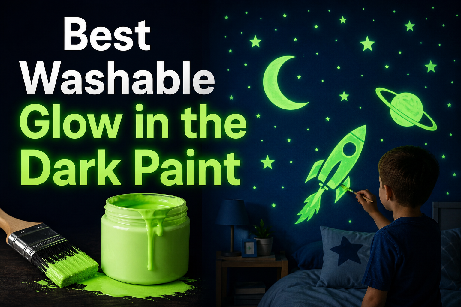 Best Washable Glow in the Dark Paint