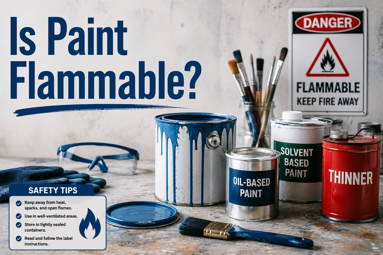 Is Paint Flammable?