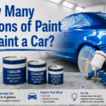 How Many Gallons of Paint to Paint a Car?
