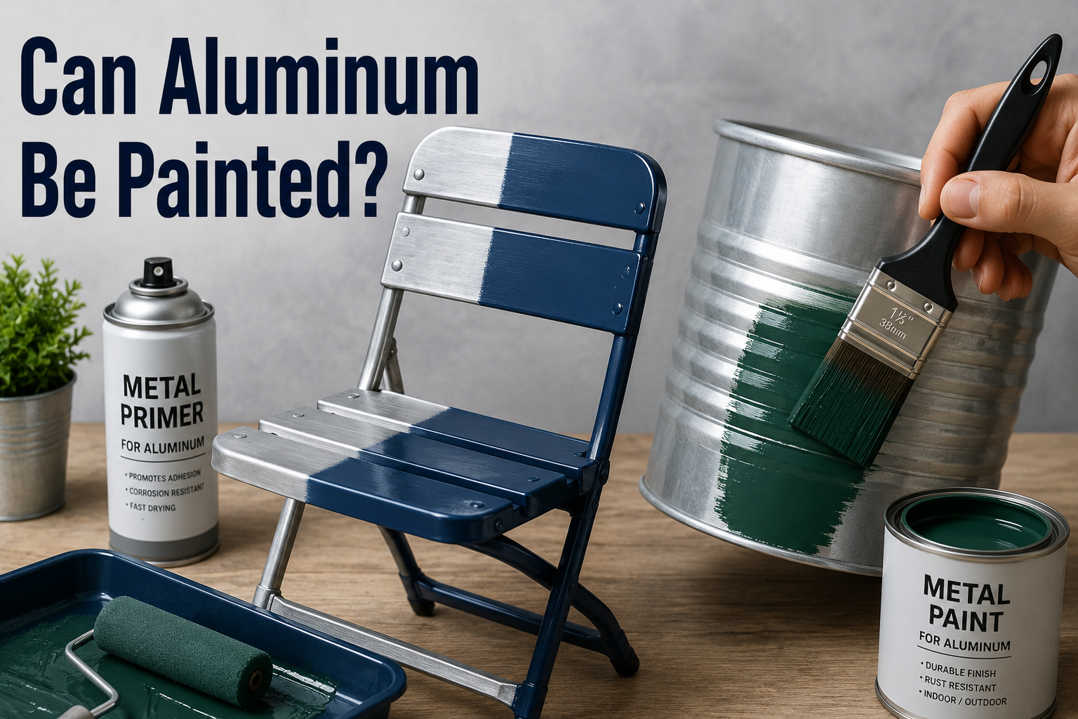 Can Aluminum Be Painted?