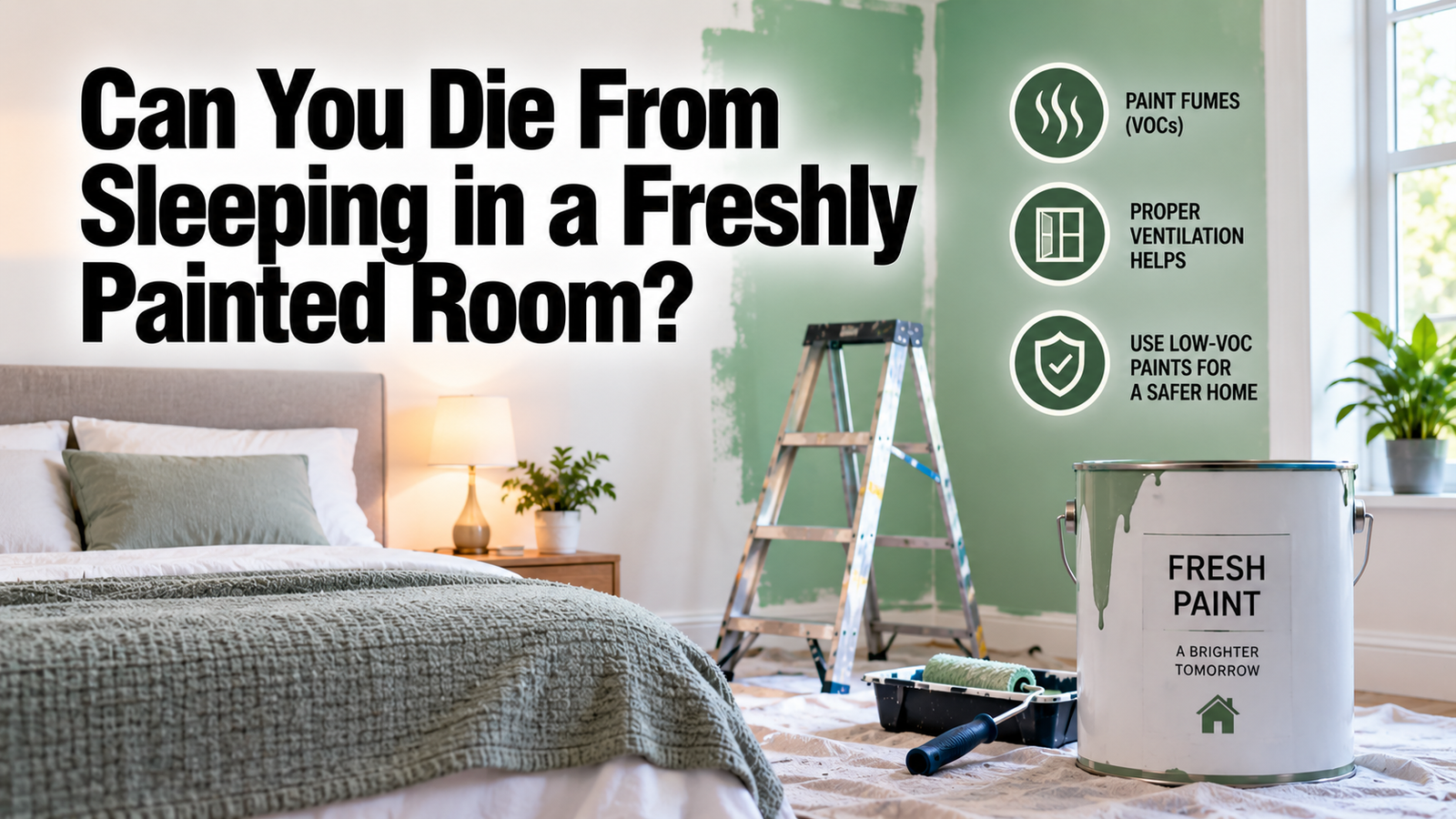 Can You Die From Sleeping in a Freshly Painted Room?