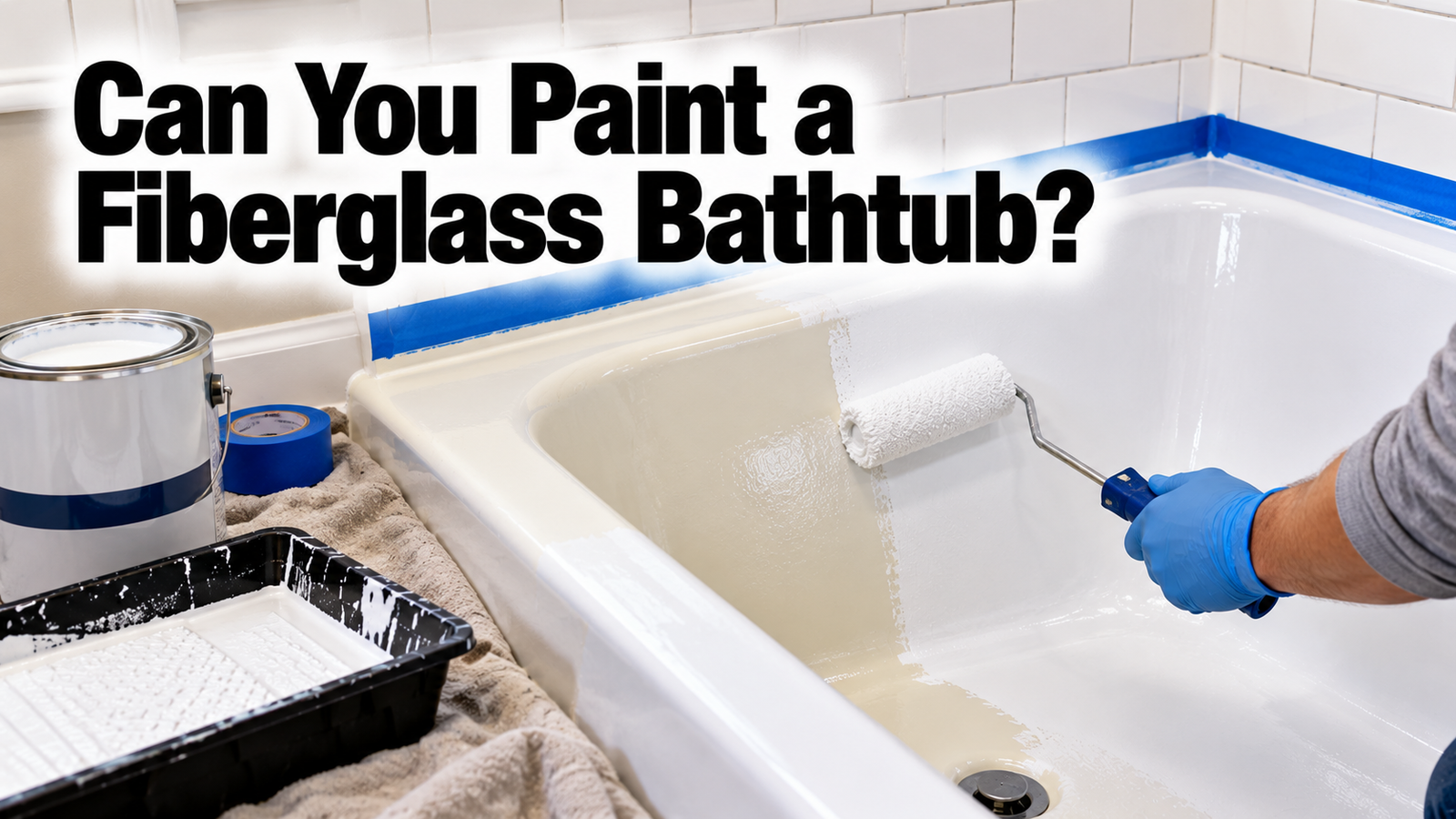 Can You Paint a Fiberglass Bathtub?
