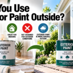 Can You Use Interior Paint Outside