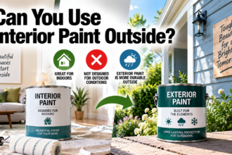 Can You Use Interior Paint Outside