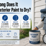 How Long Does Exterior Paint Take to Dry?