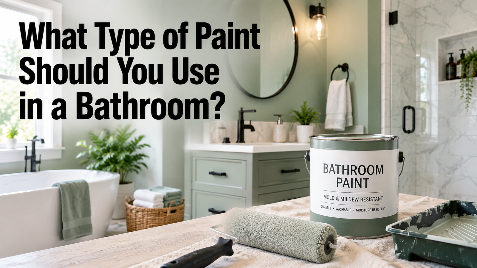 What Type of Paint Should You Use in a Bathroom?