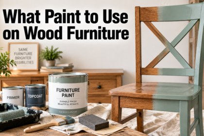 What Paint to Use on Wood Furniture