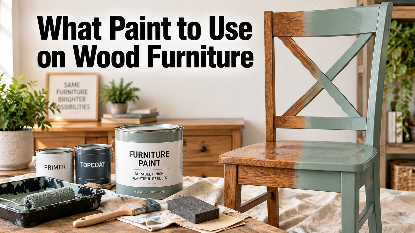 What Paint to Use on Wood Furniture
