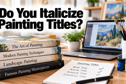 Do You Italicize Painting Titles