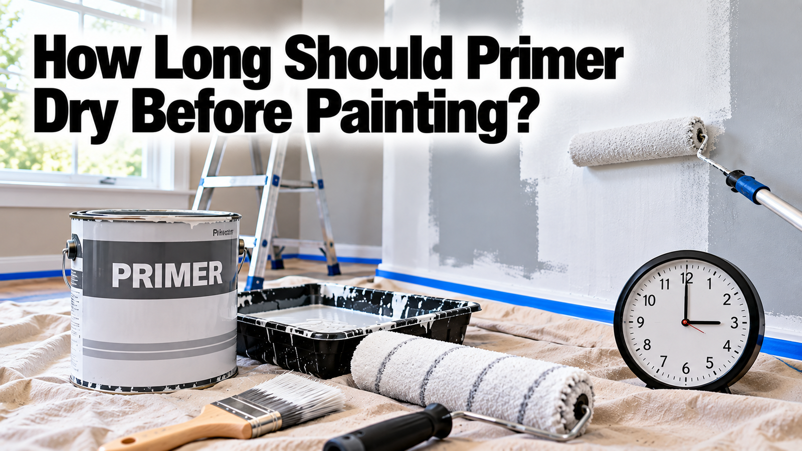 How Long Should Primer Dry Before Painting?
