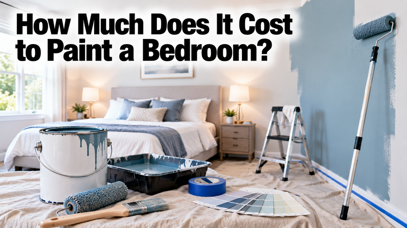 How Much Does It Cost to Paint a Bedroom?