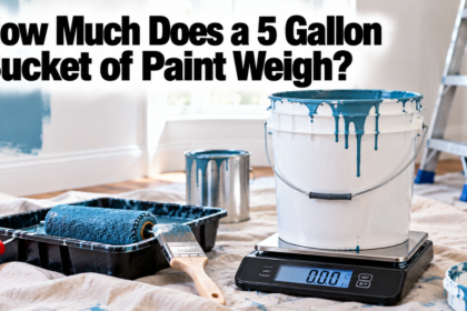 How Much Does a 5 Gallon Bucket of Paint Weigh?