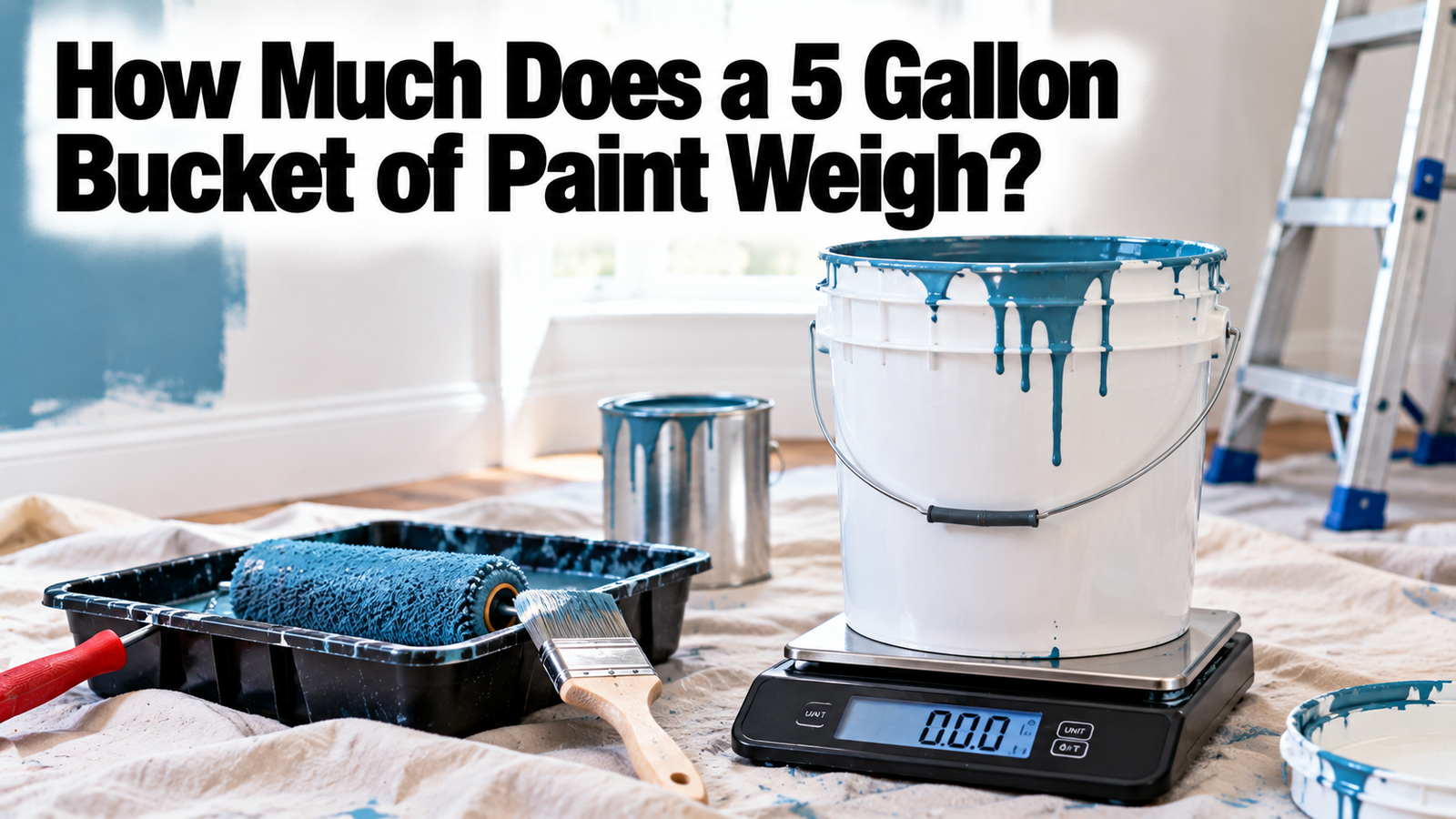 How Much Does a 5 Gallon Bucket of Paint Weigh?
