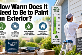 How Warm Does It Need to Be to Paint an Exterior?