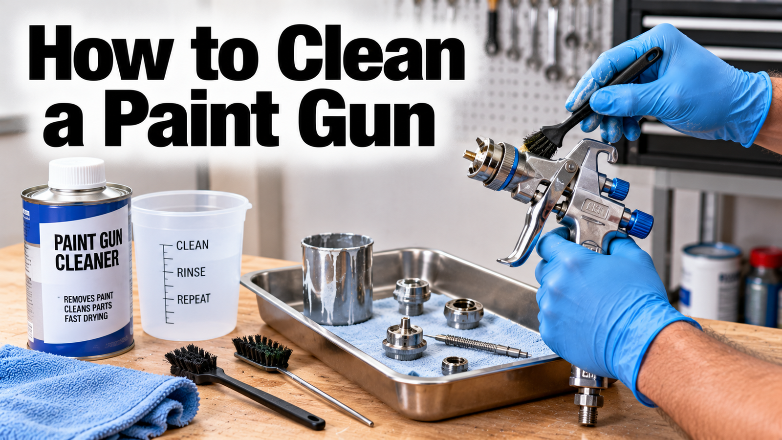 How to Clean a Paint Gun