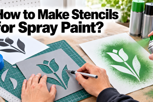 How to Make Stencils for Spray Paint