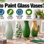 How to Paint Glass Vases