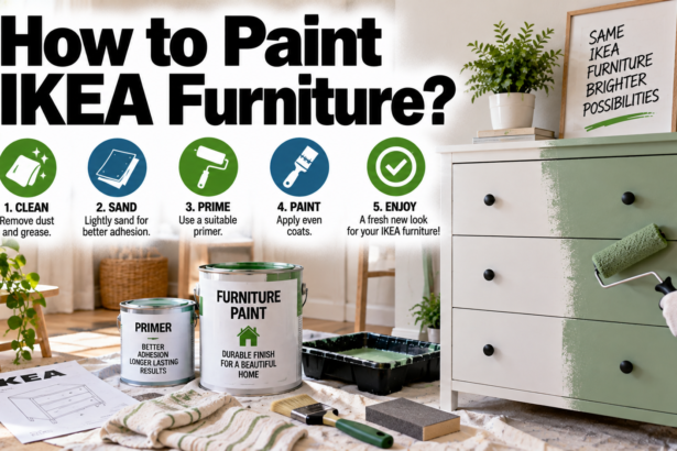 How to Paint IKEA Furniture?