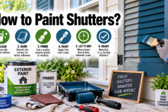 How to Paint Shutters