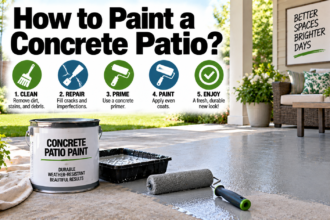 How to Paint a Concrete Patio