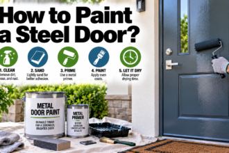 How to Paint a Steel Door?