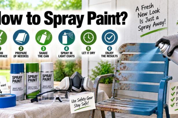 How to Spray Paint
