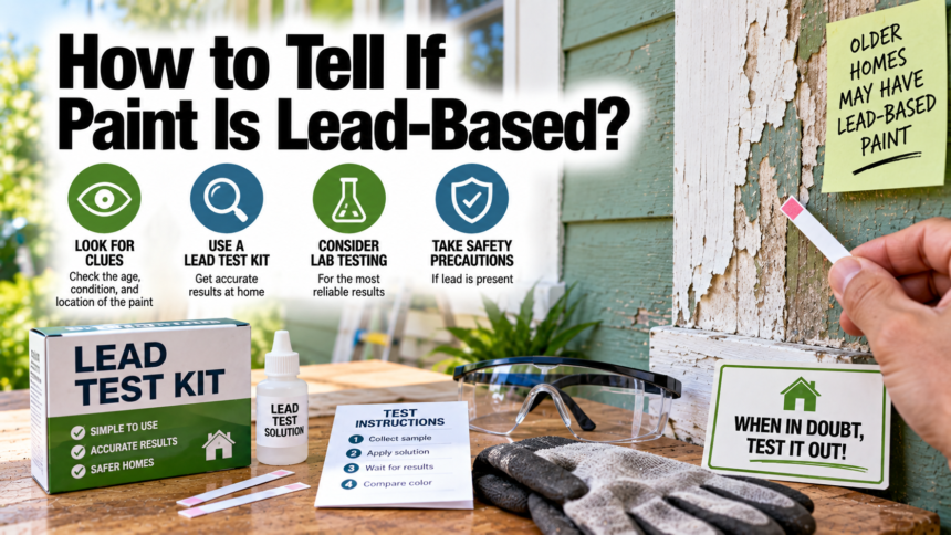 How to Tell If Paint Is Lead-Based