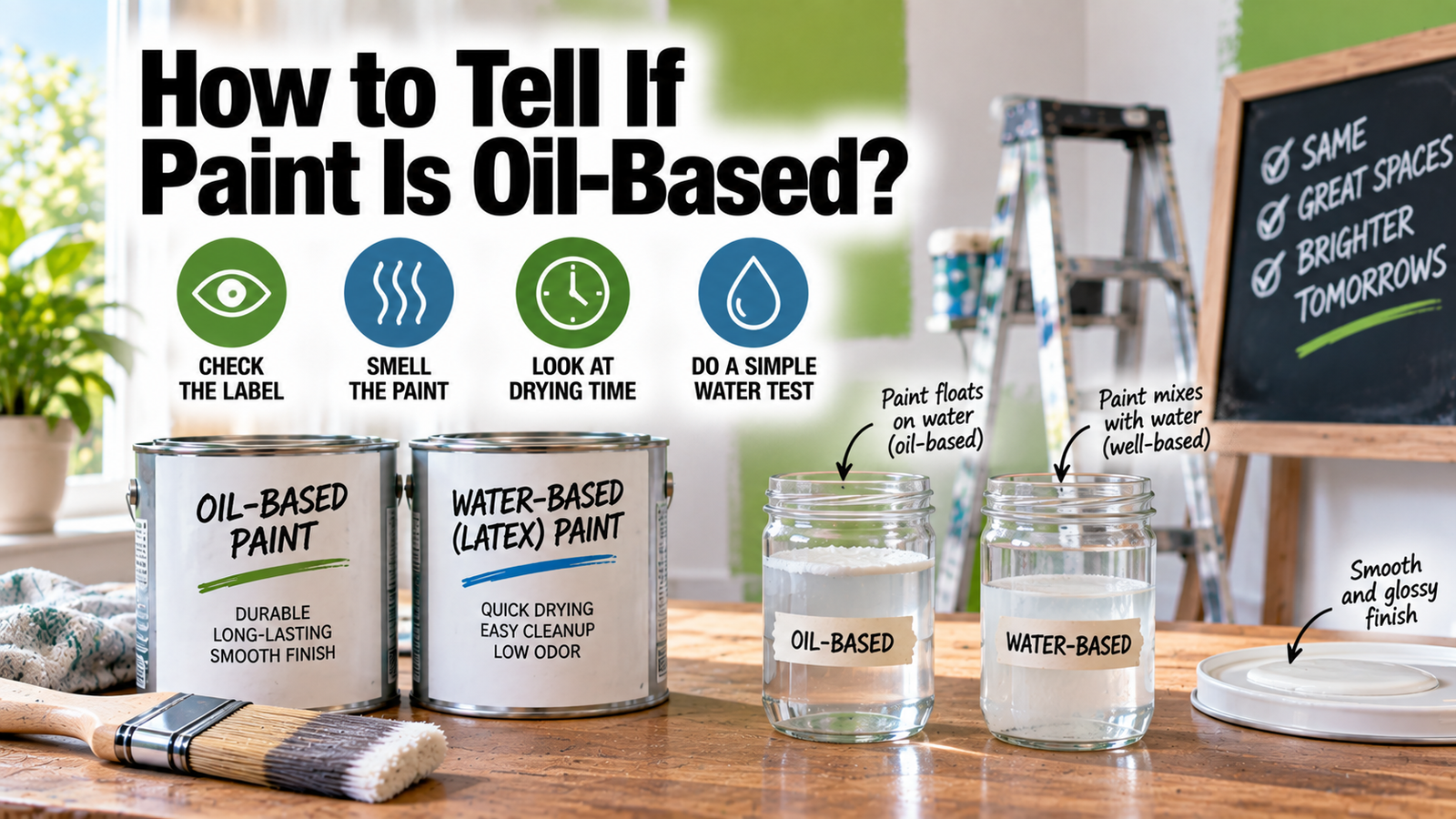 How to Tell If Paint Is Oil-Based