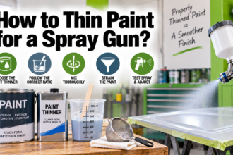 How to Thin Paint for a Spray Gun