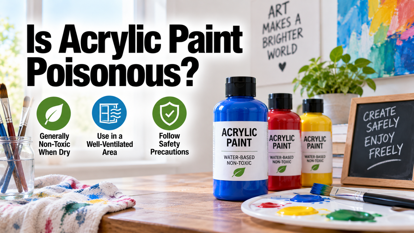 Is Acrylic Paint Poisonous