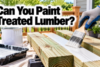Can You Paint Treated Lumber?