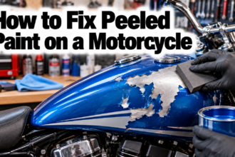 How to Fix Peeled Paint on a Motorcycle?