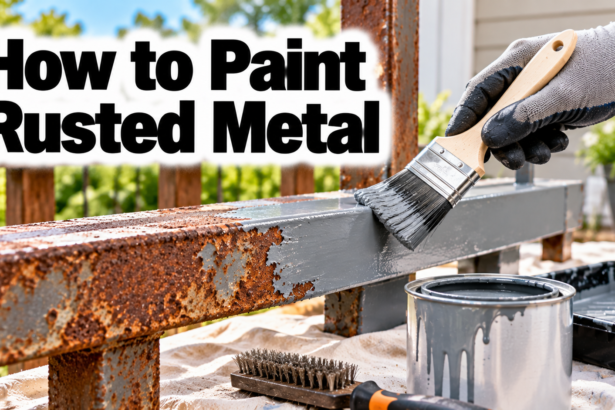 How to Paint Rusted Metal