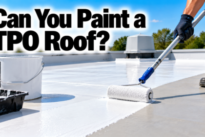 Can You Paint a TPO Roof?